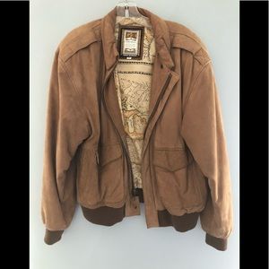 Soft brown leather jacket